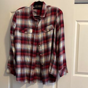 Soft flannel Gap-Pendleton blouse